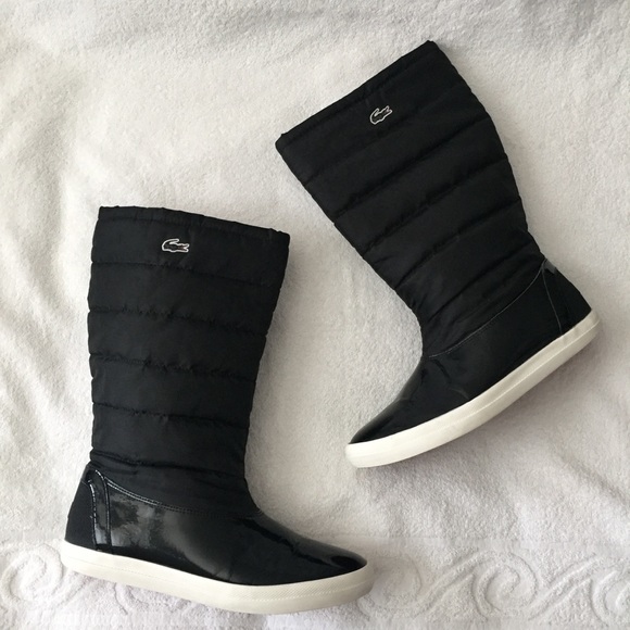 lacoste rain boots